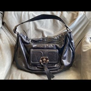 Italian leather hobo